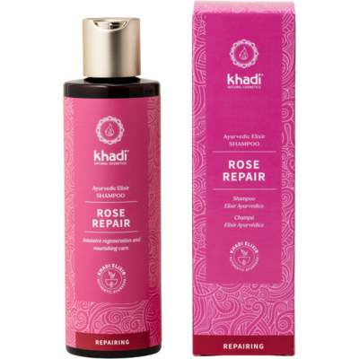 Khadi Rose Repair Ayurvedic Elixir Shampoo 200ml