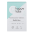 Happy Tabs Toothpaste Tablets Fresh Mint Fluoride Free 120st.