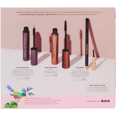 INIKA organic Lash & Brow Set – Blonde