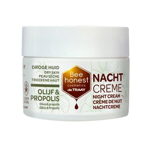 Bee Honest Nachtcreme olijf propolis
