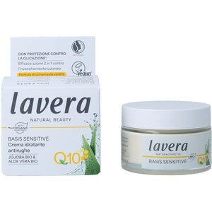Lavera Basis Sensitiv Anti-Ageing Moisturizing Cream Q10 50ml