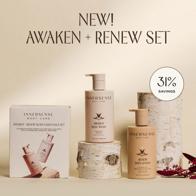 Innersense Organic Beauty Awaken + Renew Body Essentials Set
