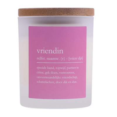 Le Bon Sens Geurkaars 'Vriendin' - Patchouli & Roos Kaars