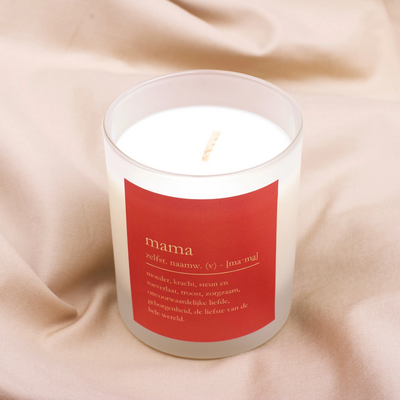 Le Bon Sens Geurkaars 'Mama' - bergamot, sinaasappel, jasmijn, patchouli.