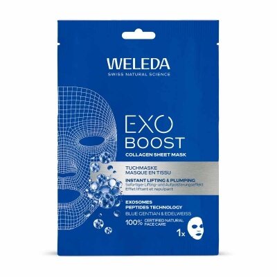 Weleda Boost collagen sheet mask