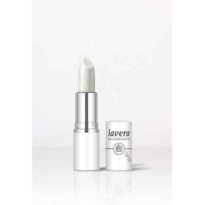 Lavera Lipstick candy quartz white aura 02