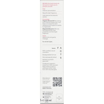 Lavera Body oil indulgent bio 100ml