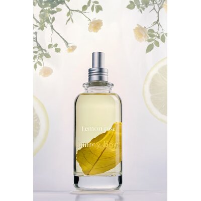 Jimmy Boyd Organic Lemon & Rose - 200ml of 25ml (Hervulbaar)  of Sample Spray 3ml