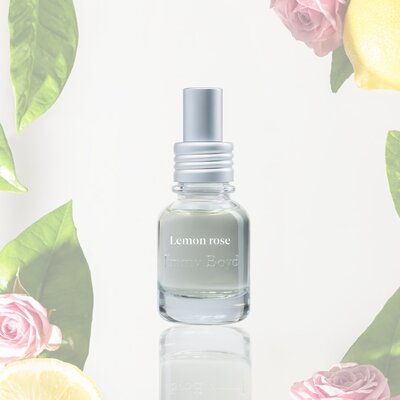 Jimmy Boyd Organic Lemon & Rose - 200ml of 25ml (Hervulbaar)  of Sample Spray 3ml