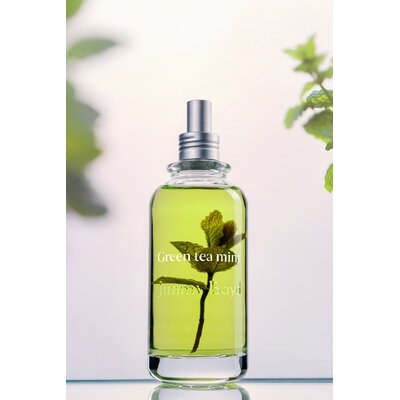 Jimmy Boyd Organic Green Tea & Mint - 200ml of 25ml (Hervulbaar)  of Sample Spray 3ml