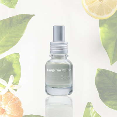 Jimmy Boyd Organic Tangerine Water - 200ml of 25ml (Hervulbaar)  of Sample Spray 3ml