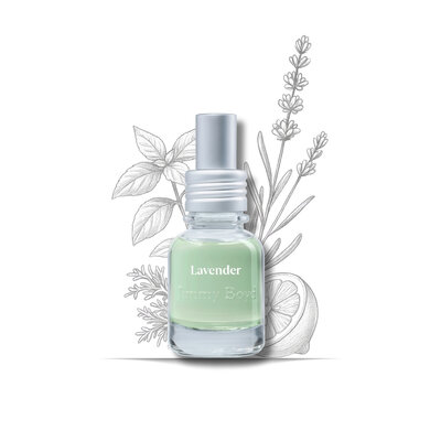 Jimmy Boyd Organic Lavender - 200ml of 25ml (Hervulbaar) of Sample Spray 3ml