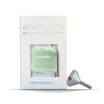 Jimmy Boyd Organic Lavender - 200ml of 25ml (Hervulbaar) of Sample Spray 3ml