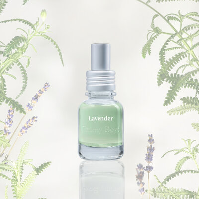 Jimmy Boyd Organic Lavender - 200ml of 25ml (Hervulbaar) of Sample Spray 3ml