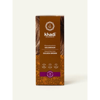 Khadi Hair colour golden brown