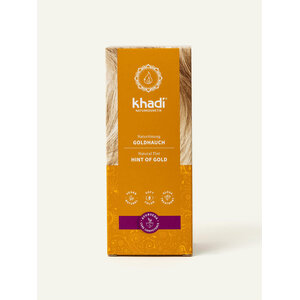 Khadi Hair colour golden hint