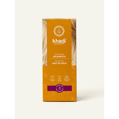 Khadi Hair colour golden hint
