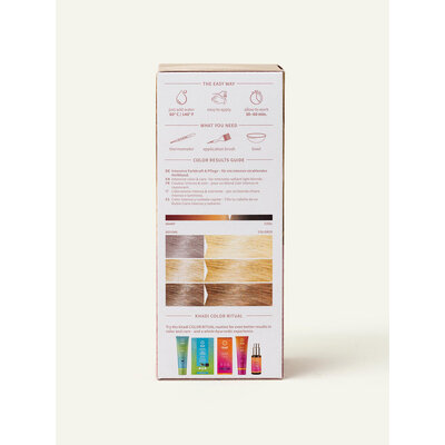 Khadi Hair colour light blond