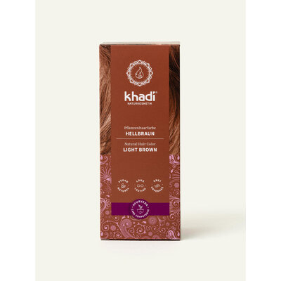 Khadi Hair colour light brown