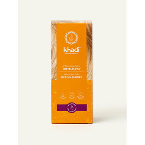 Khadi Hair colour medium blond