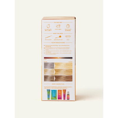 Khadi Hair colour medium blond