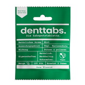 Denttabs Tandenpoets Tabletten zonder Fluoride 125st.