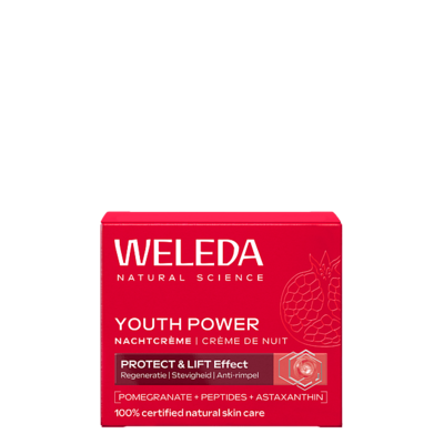 Weleda Youth power nachtcreme granaatappel astaxanthine