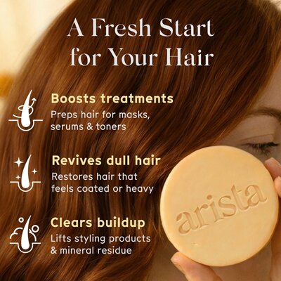 Arista Ayurveda  Shampoo Bar - Diepreinigend - 80gr