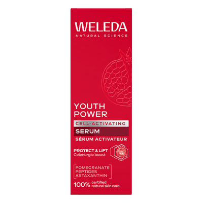 Weleda Youth power serum granaatappel astaxanthine