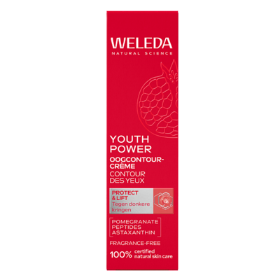 Weleda Youth power oogcreme granaatappel astaxanthine