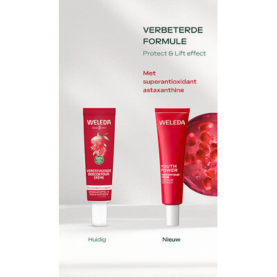 Weleda Youth power oogcreme granaatappel astaxanthine