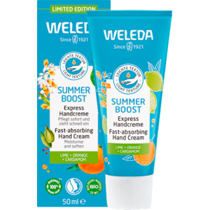 Weleda Handcreme Express Summer Boost, 50 ml