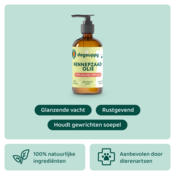 DogSupply Hennepzaadolie - 100ml