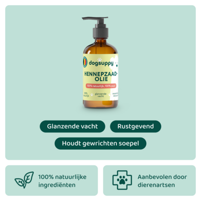 DogSupply Hennepzaadolie - 100ml
