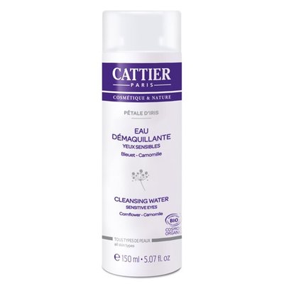 Cattier Reinigingswater Ogen Pétale d'Iris 150ml