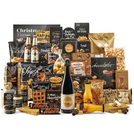 Snacks kerstpakketten bij Kerstpakkettenkiezer