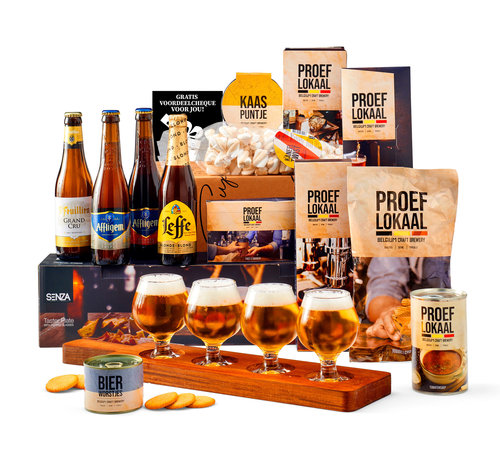 Kerstpakket Belgische bierproeverij - 21% BTW