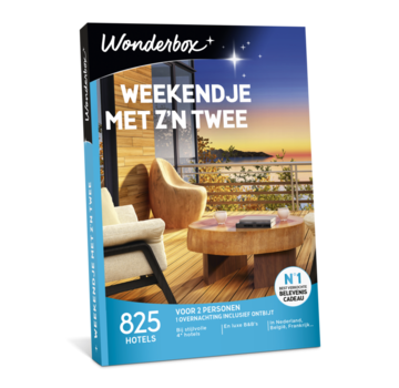 Wonderbox Weekendje met zijn twee - Digitaal