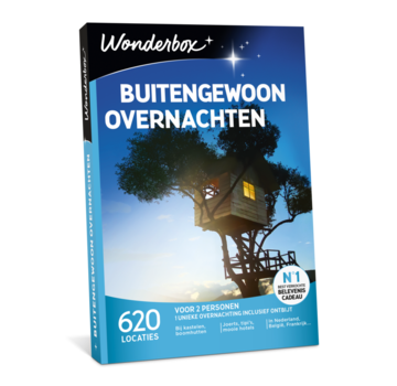 Wonderbox Buitengewoon Overnachten - Digitaal