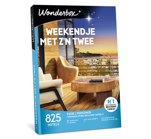 Wonderbox Weekendje met zijn twee - Fysiek