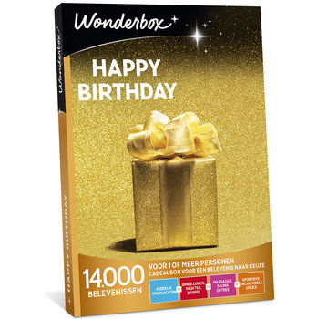 Wonderbox Happy birthday - Digitaal