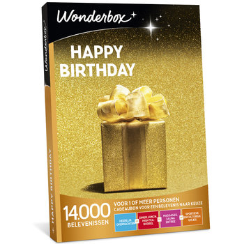 Wonderbox Happy birthday - Fysiek