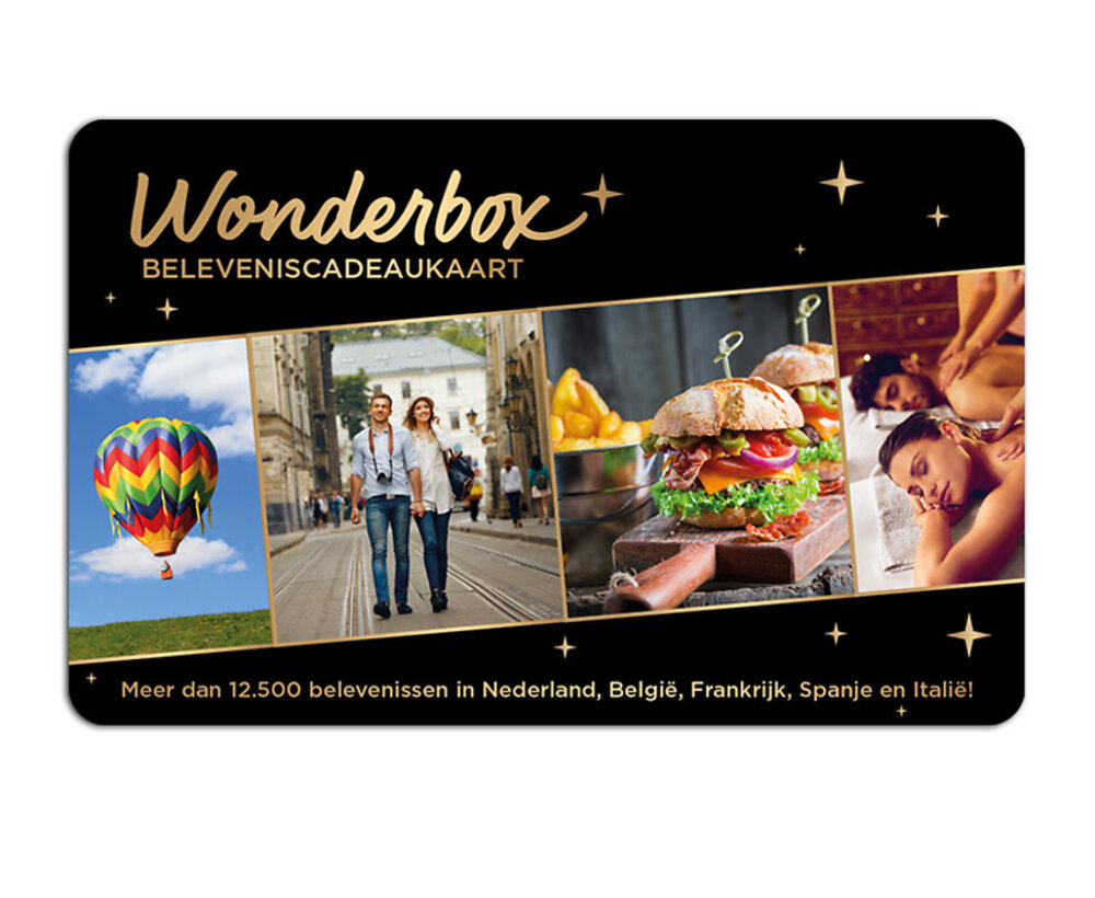 Wonderbox Beleveniscadeaukaart Fysiek