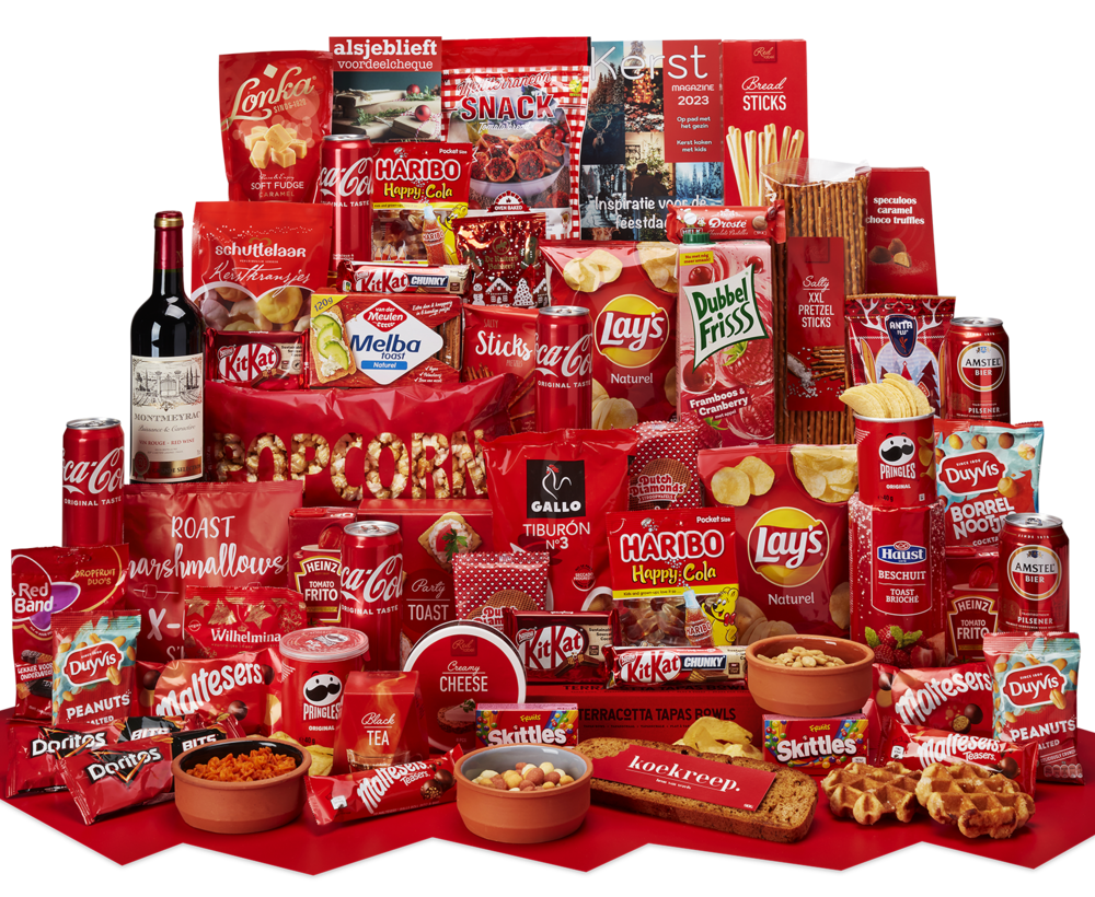 Kerstpakket Rode smaaksensatie - 21% BTW