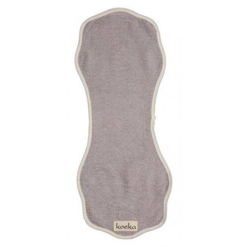 Koeka Koeka spuugdoekje rome taupe Koeka Koeka spuugdoekje rome taupe