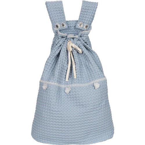 Koeka Koeka boxzak amsterdam wafel blauw Koeka Koeka boxzak amsterdam wafel blauw