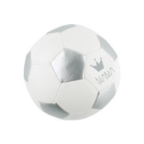 BAMBAM Bambam soft voetbal zilver BAMBAM Bambam soft voetbal zilver