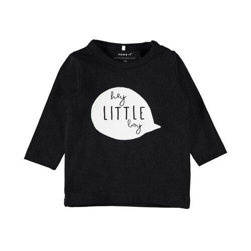 Name-it Name-it baby longsleeve NBMOLFI zwart Name-it Name-it baby longsleeve NBMOLFI zwart