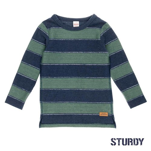 Sturdy Jongens sweater streep blauw Sturdy Sturdy Jongens sweater streep blauw Sturdy
