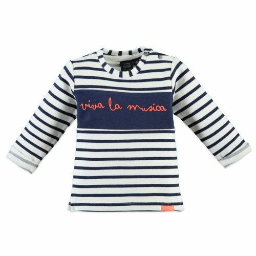 Babyface Babyface - baby jongens sweater blauw Babyface Babyface - baby jongens sweater blauw